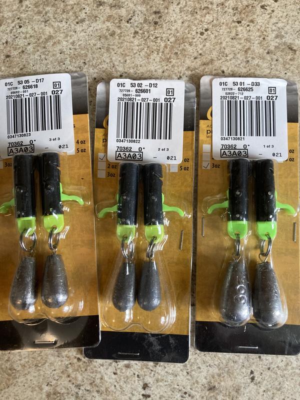 Bass Pro Shops Advanced Anglers Pressure Lock Snap with Weight