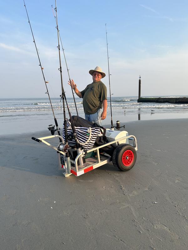 Beach & Fishing Carts  Fishing cart, Beach fishing cart, Fishing