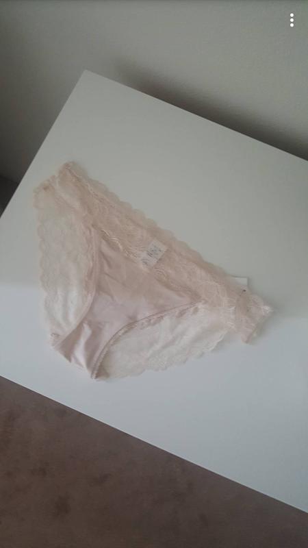 Sheer Panties with Lace trim