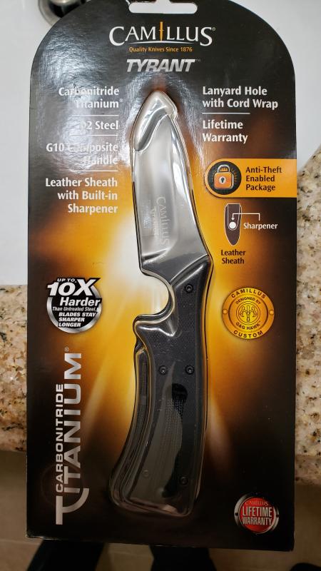 Camillus Tyrant Fixed Blade Knife | Camillus
