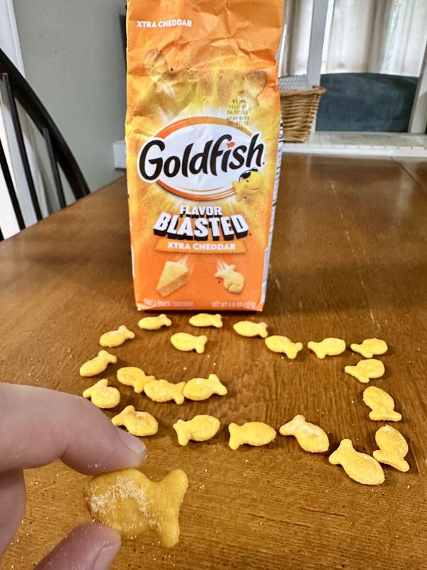Buy Goldfish Flavor Blasted Xtra Cheddar Cheese Crackers, 14 Oz