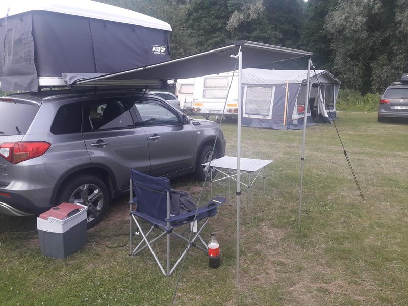 Prime Tech Fahrzeug-Markise bei Camping Wagner Campingzubehr
