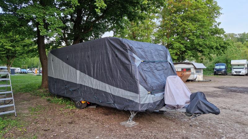 Wohnwagen-Schutzhülle Brunner Caravan Cover 12M, 450-500 (Neu und