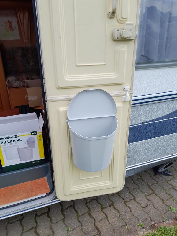 Brunner Pillar Mülleimer bei Camping Wagner Campingzubehör