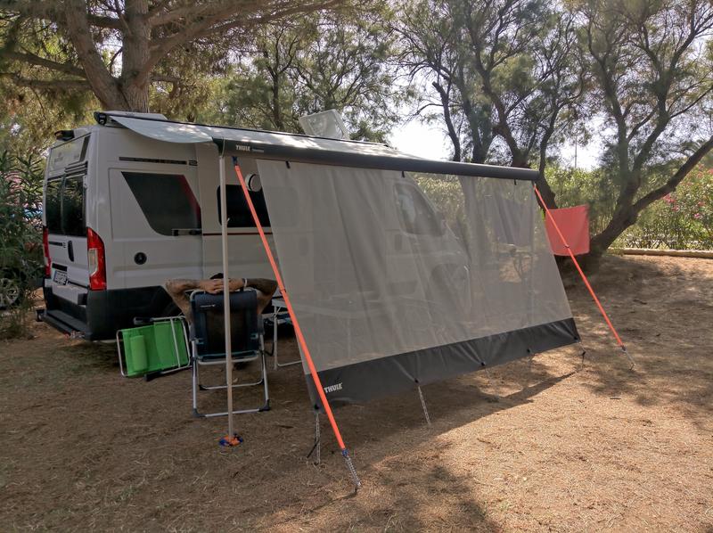 prime tech fahrzeug markise Tarp-Erweiterung für Fahrzeug-Markise 250 cm, blau AW_23 S-Works Turbo Levo SL Farbe:Nitrid Schwarz