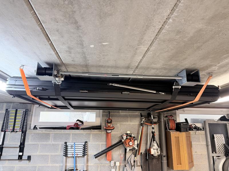 Prime Tech Autodachzelt-Lift 2.0, 240cm Hubhhe, silber bei Camping Wagner  Campingzubehr