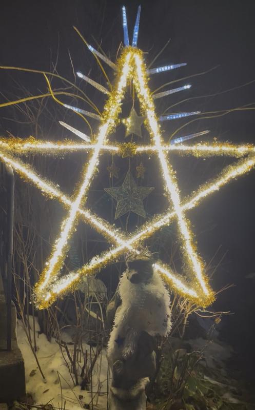 Étoile filante et dragonne fée des étoiles