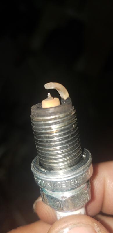 65000 km on this plug. Replaced them only to make sure I don't have any break downs from them