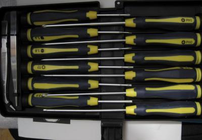 Hard to see but all are bent.