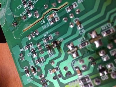 Control board failed