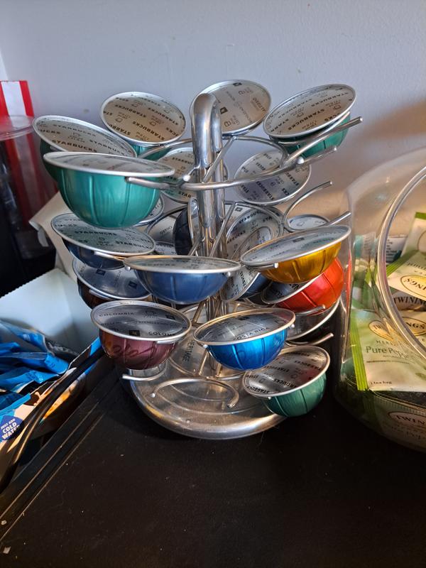 Nespresso pods and holder I got at Canadian Tire for father's day