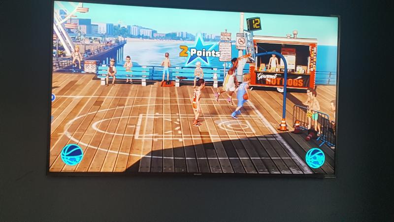 NBA 2K Playgrounds on the Switch for this TV