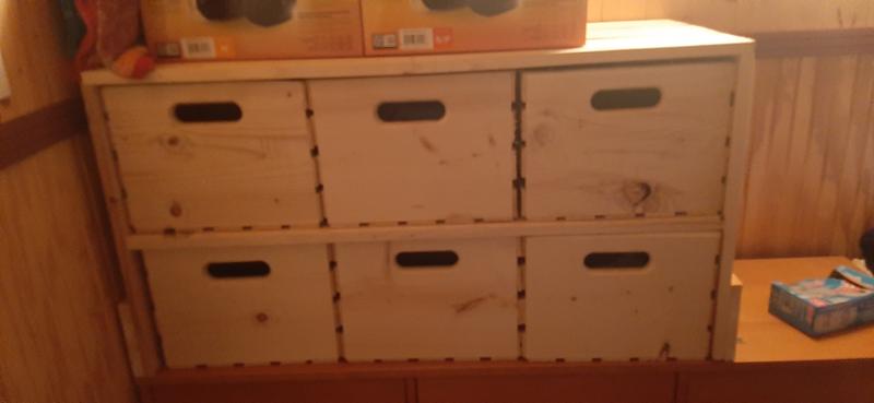 Je me suis fait des tiroir de burau