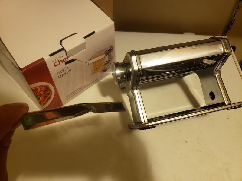 Metal piece broke on first try