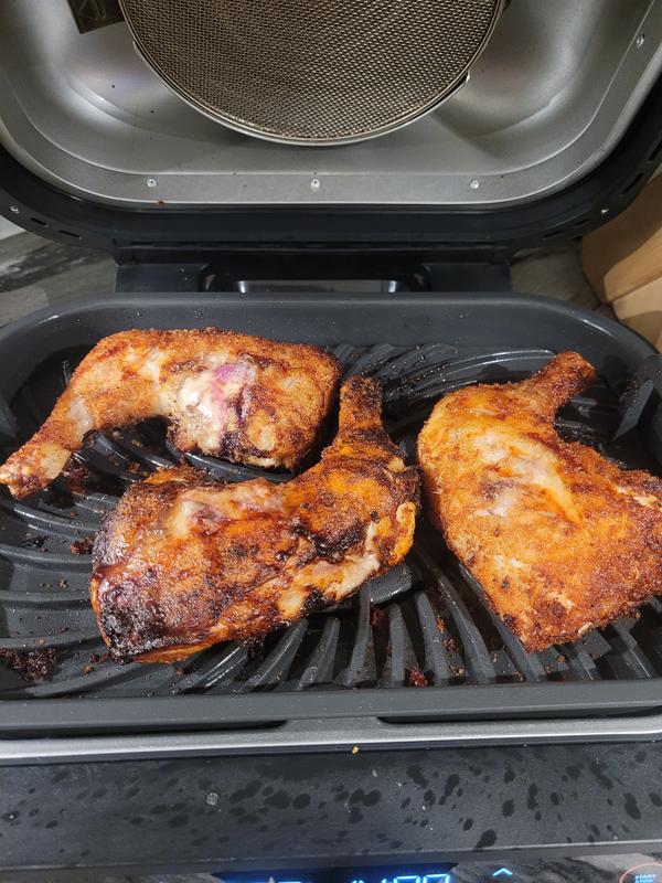 Sorti direct du congelateur, laver et assaisonnée pret en 20 min