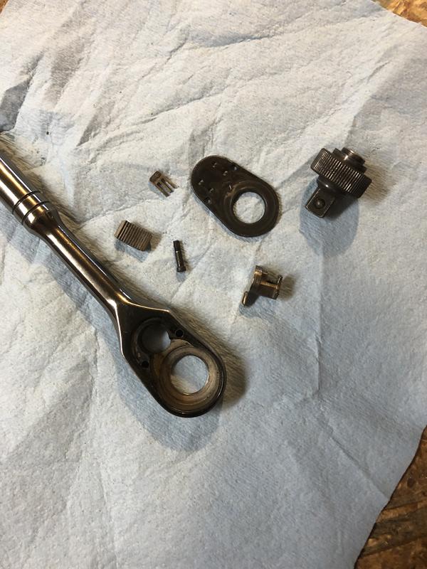 My former Stanley 3/8" drive.  If there are missing parts, they're in the snow.