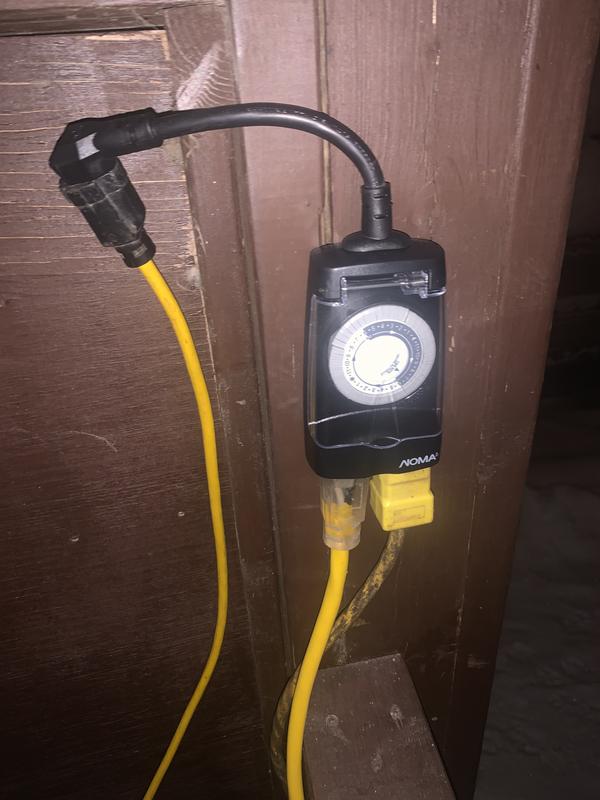 Two block heaters connected