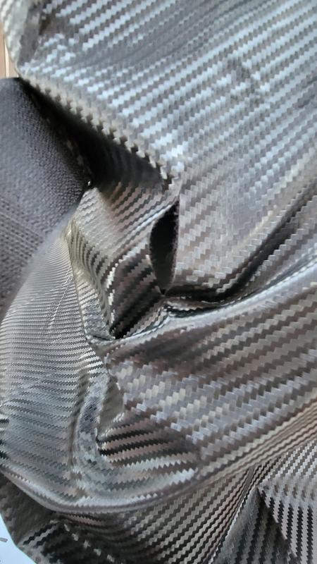 2" tear after just 24 hours...doesn't look good.