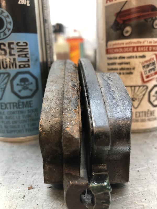 Powerstop and OEM pad