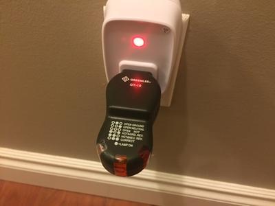 No power being sent to outlet.