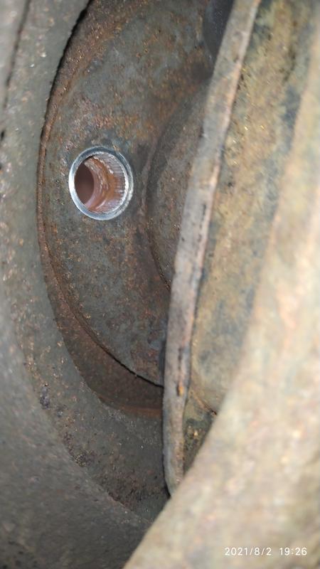 Old notches smaller and more dense