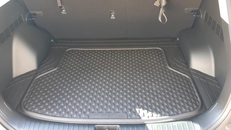 In trunk (floor raised up)