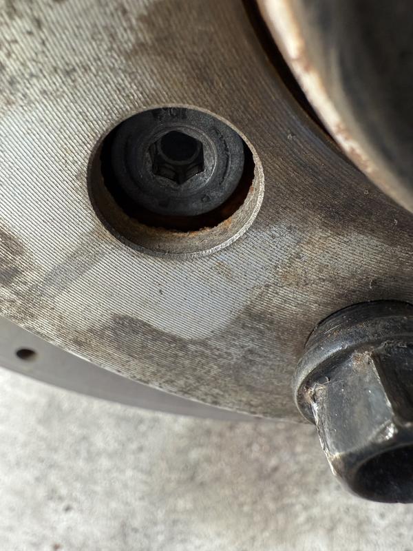 Front left and right different