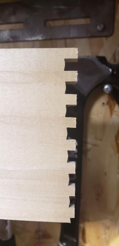 Not flat bottomed dado