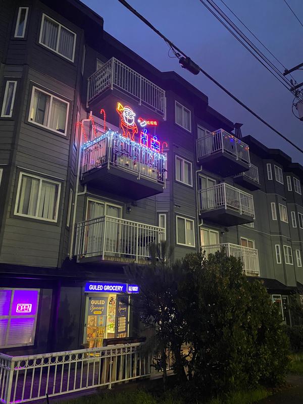 Fills in the sides of my Balcony, rather than just having lights on the front.