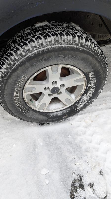 Spun out and smacked a curb.