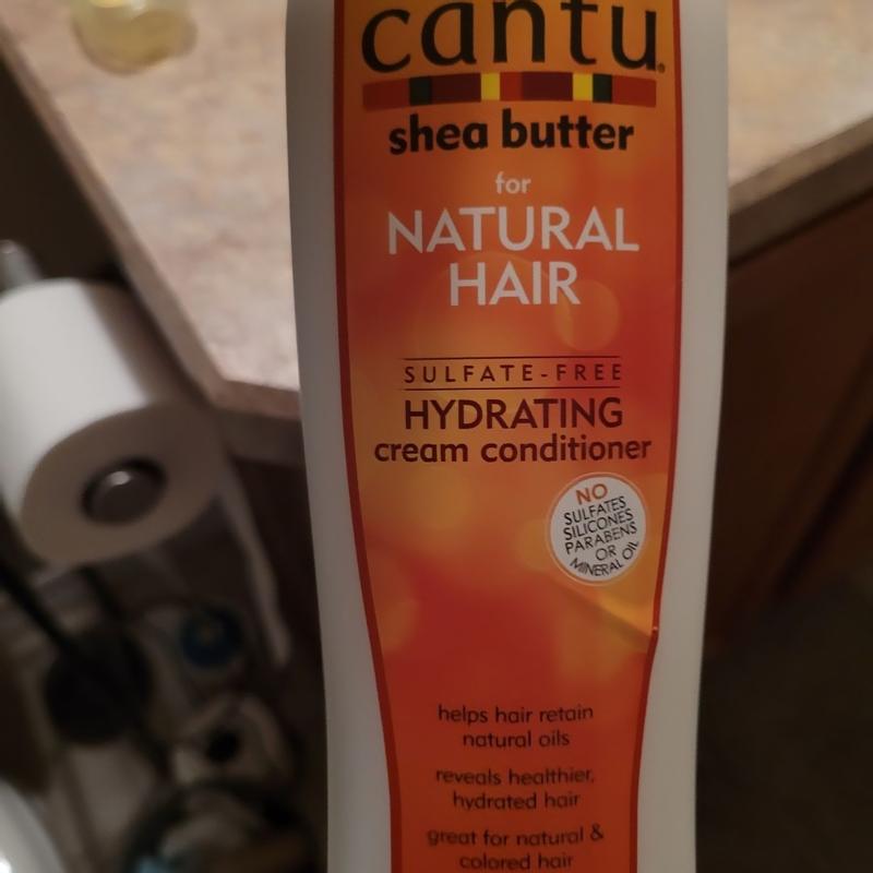 Cantu Feuchtigkeitsspendendes Shampoo Mit Sheabutter – Sulfatfrei, Für Locken & Strukturiertes Haar, 2x400ml