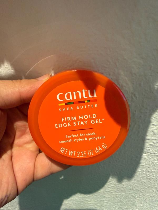 Cantu Shea Butter Edge Control Gel – Extra Hold, 64 G, Für Natürliches Haar, Ohne Sulfate & Silikone