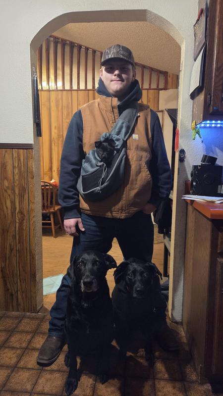 It fits perfectly for any hard working dog Dad!!!