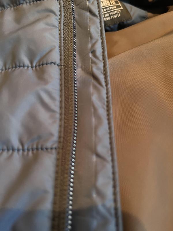 Fixed zipper area with Gear Aid Repair Tape