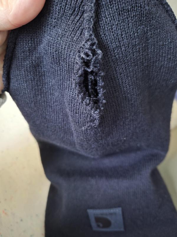 Seam came apart after one day