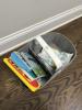 We now use it as a potty training caddy!