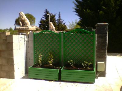 Jardinière treillis castorama