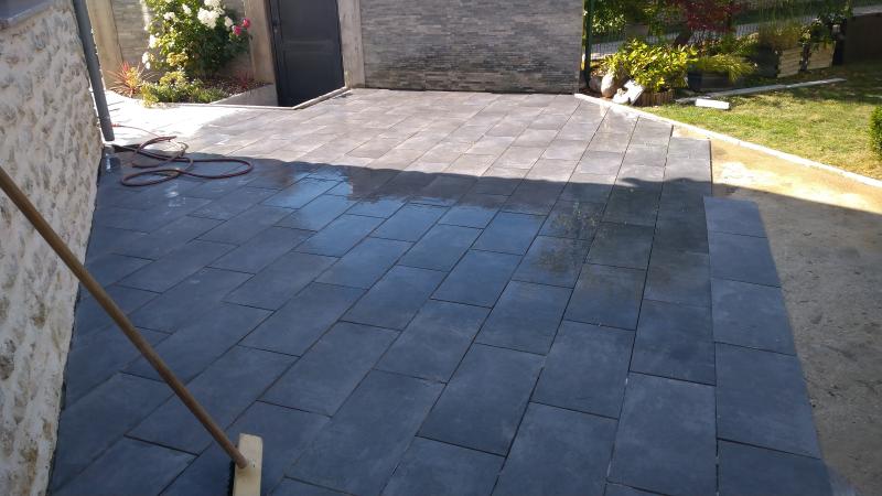 Carrelage Terrasse Gris Anthracite 30 X 60 Cm Colours Tribeca Castorama