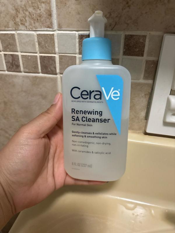 CeraVe Renewing SA Facial Cleanser with Salicylic Acid and