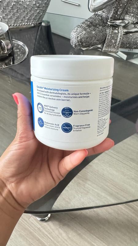 CeraVe Moisturizing Cream Body and Face Moisturizer for Dry