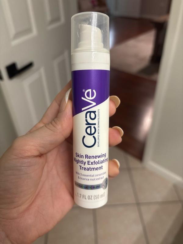CeraVe Skin Renewing Nightly Exfoliating Anti-Aging Treatment