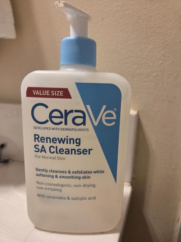 CeraVe Renewing SA Facial Cleanser with Salicylic Acid and