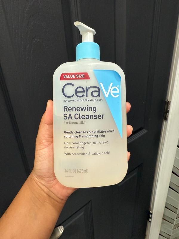 CeraVe Renewing SA Facial Cleanser with Salicylic Acid and