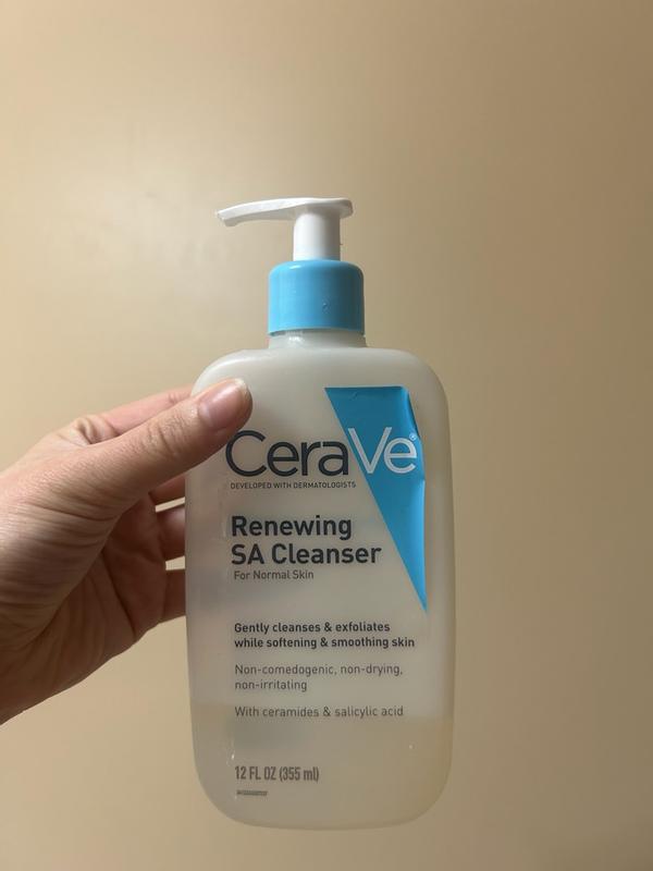 CeraVe Renewing SA Facial Cleanser with Salicylic Acid and