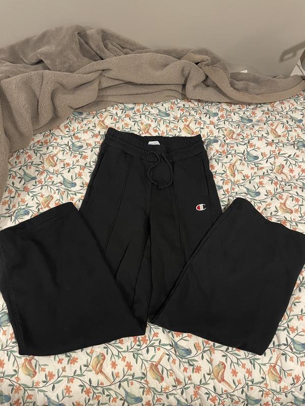 Reverse Weave Wide Jogger