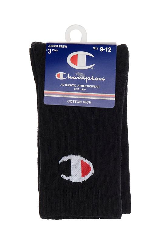 CHAMPION Basic Sports Kids Crew 3 Pack RXTY3N