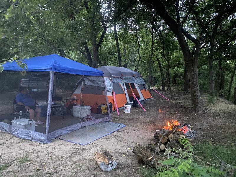 Primitive camping
