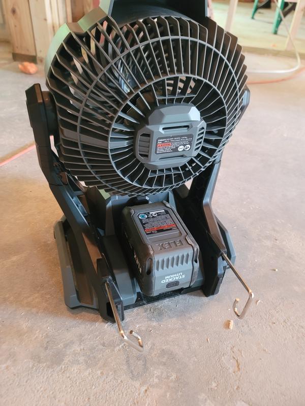 Flex 24V Brushless Hybrid Jobsite Fan Review FX5471Z PTR, 47 OFF