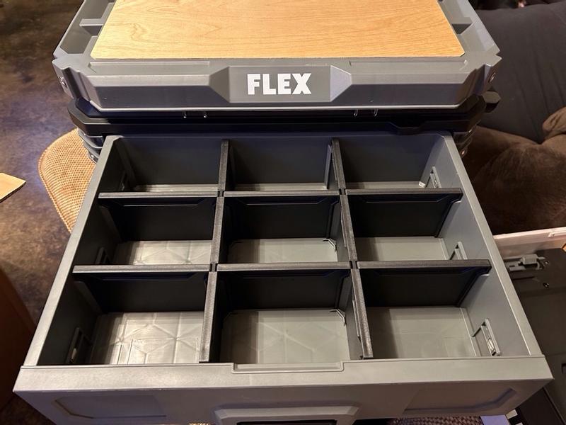 FLEX STACK PACK 2-Drawer Tool Box FS1106