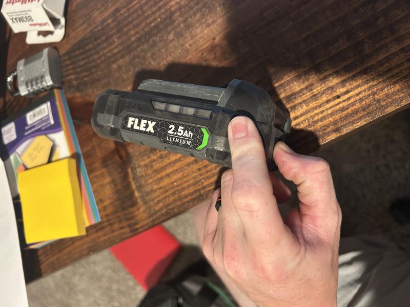 24V 2.5Ah LITHIUM-ION BATTERY by FLEX